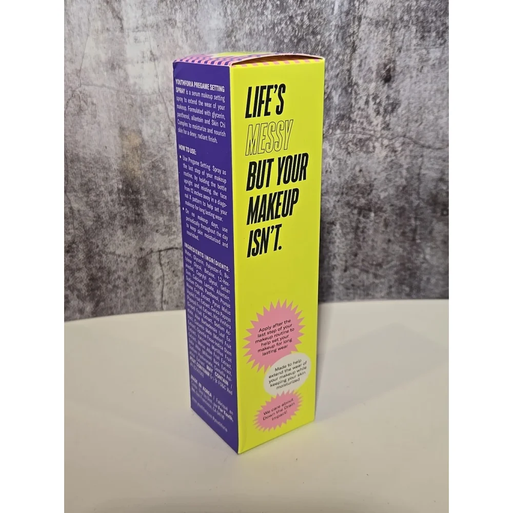 Youthforia, Pregame Setting Spray, 3.3 FL OZ New. (105)